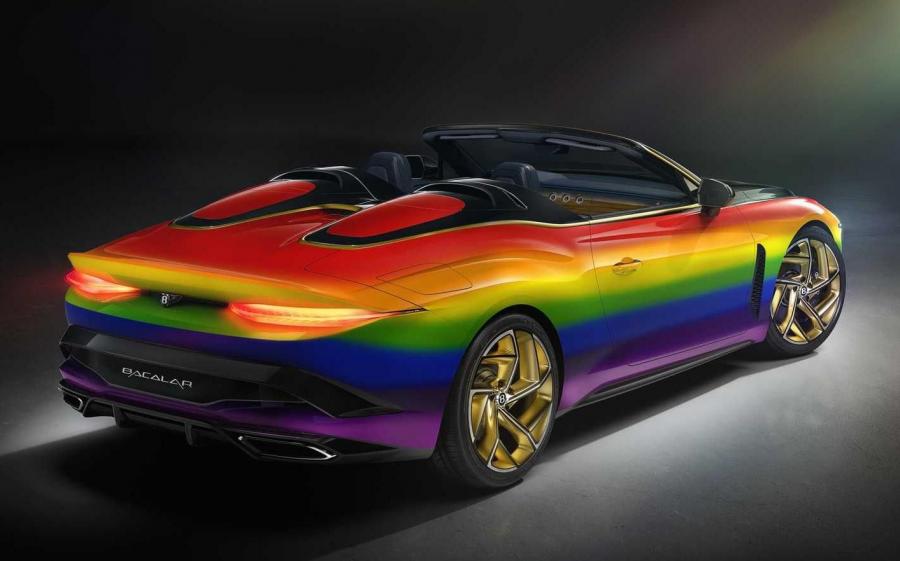 Bentley Mulliner Bacalar Rainbow Livery '2020